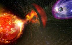 Мощная магнитная буря накануне началась на Земле