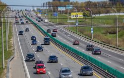 Освещенность МКАД близка к 100 %