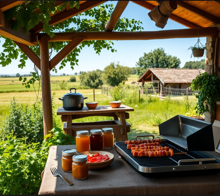 Летняя кухня на даче: как построить удобное и практичное пространство