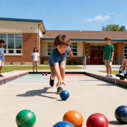 Брестская школа № 20 получила уникальную спортивную площадку по бочче стоимостью в тысячи долларов. Что это за вид спорта?