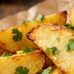 Хрустящая картошка без лишнего масла: секрет идеального запекания на пергаменте