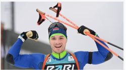 Белорусские биатлонисты забрали золото в мужской эстафете на чемпионате России